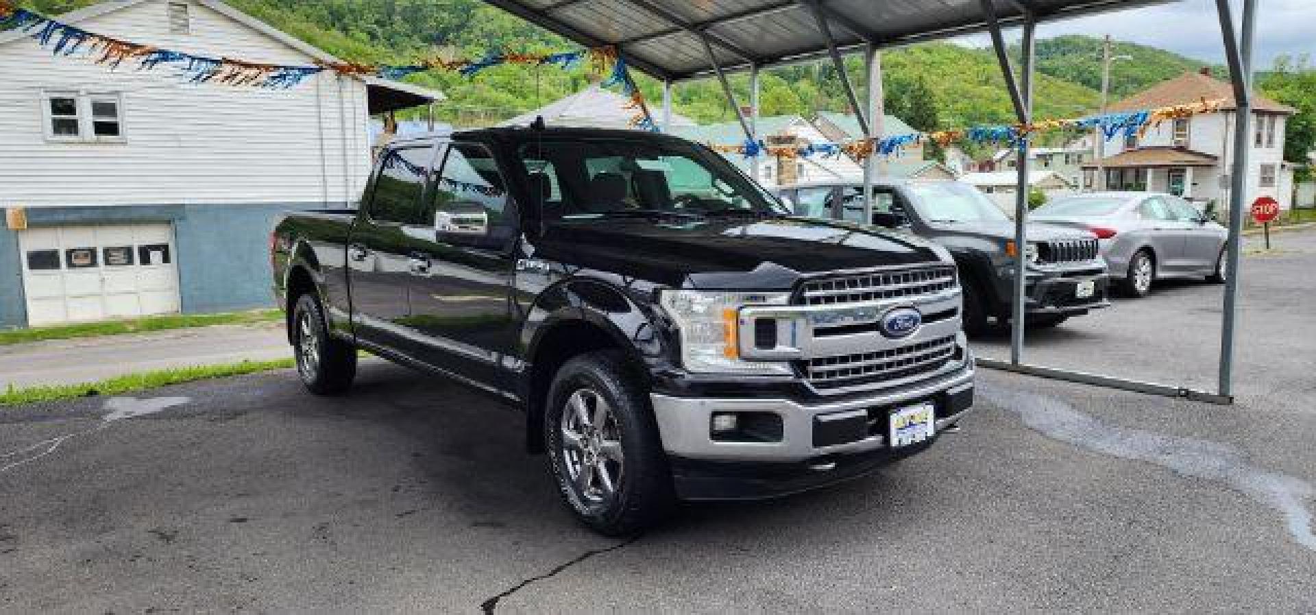 2019 BLACK /Medium Earth Gray Ford F-150 XLT (1FTFW1E59KK) with an 5.0L V8 engine, AT transmission, located at 353 S. Mineral St., Keyser, WV, 26726, (304) 788-7887, 39.436451, -78.981674- Photo#0