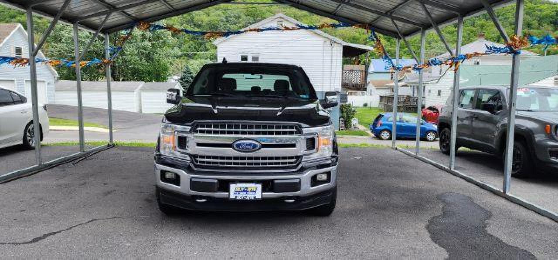 2019 BLACK /Medium Earth Gray Ford F-150 XLT (1FTFW1E59KK) with an 5.0L V8 engine, AT transmission, located at 353 S. Mineral St., Keyser, WV, 26726, (304) 788-7887, 39.436451, -78.981674- Photo#1