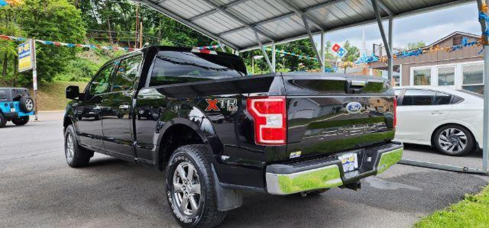 2019 BLACK /Medium Earth Gray Ford F-150 XLT (1FTFW1E59KK) with an 5.0L V8 engine, AT transmission, located at 353 S. Mineral St., Keyser, WV, 26726, (304) 788-7887, 39.436451, -78.981674- Photo#8