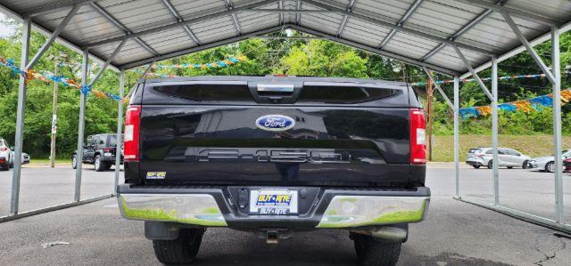 2019 BLACK /Medium Earth Gray Ford F-150 XLT (1FTFW1E59KK) with an 5.0L V8 engine, AT transmission, located at 353 S. Mineral St., Keyser, WV, 26726, (304) 788-7887, 39.436451, -78.981674- Photo#9