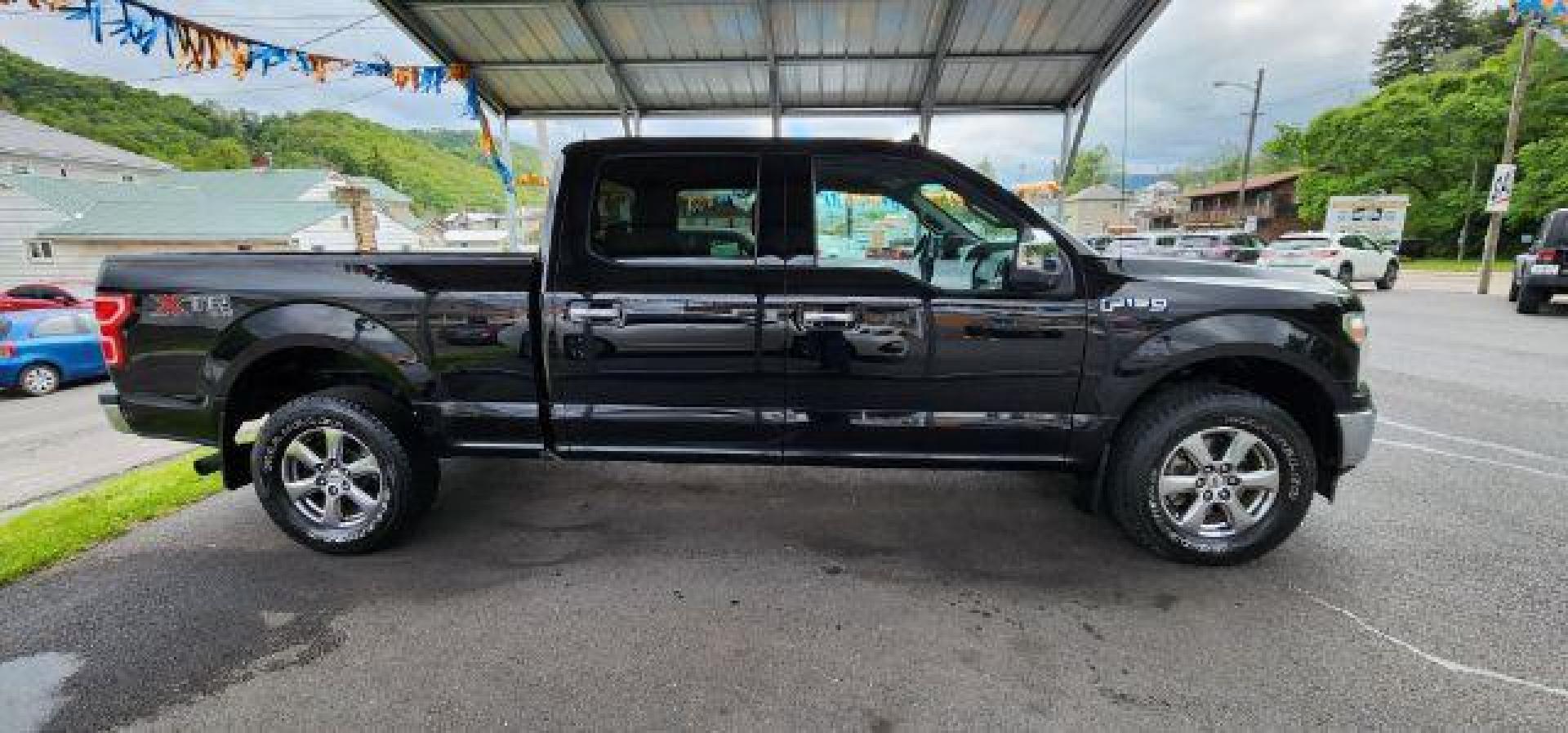 2019 BLACK /Medium Earth Gray Ford F-150 XLT (1FTFW1E59KK) with an 5.0L V8 engine, AT transmission, located at 353 S. Mineral St., Keyser, WV, 26726, (304) 788-7887, 39.436451, -78.981674- Photo#12