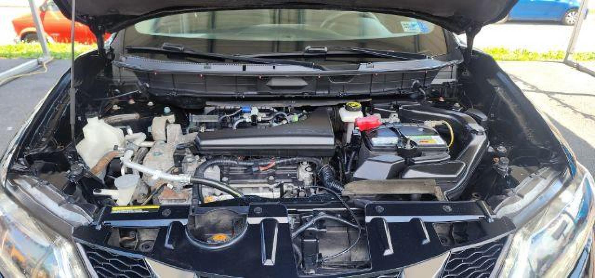 2015 BLACK /Charcoal, cloth NISSAN ROGUE S AWD (KNMAT2MV9FP) with an 2.5 L4 engine, AT transmission, located at 353 S. Mineral St., Keyser, WV, 26726, (304) 788-7887, 39.436451, -78.981674- Photo#14