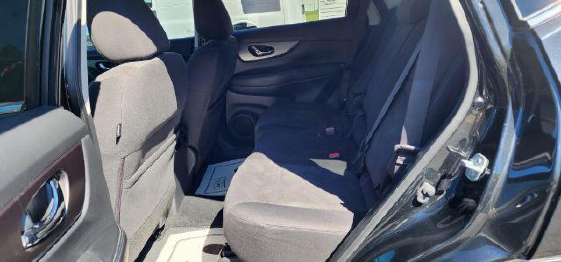 2016 BLACK /Charcoal Nissan Rogue SV (KNMAT2MV7GP) with an 2.5 L4 engine, AT transmission, located at 353 S. Mineral St., Keyser, WV, 26726, (304) 788-7887, 39.436451, -78.981674- Photo#7