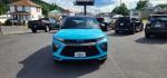 2022 BLUE /Jet Black w/Red Accents Chevrolet Trailblazer FWD RS (KL79MTSL7NB) with an 1.3L 4 engine, AT transmission, located at 353 S. Mineral St., Keyser, WV, 26726, (304) 788-7887, 39.436451, -78.981674- Photo#1