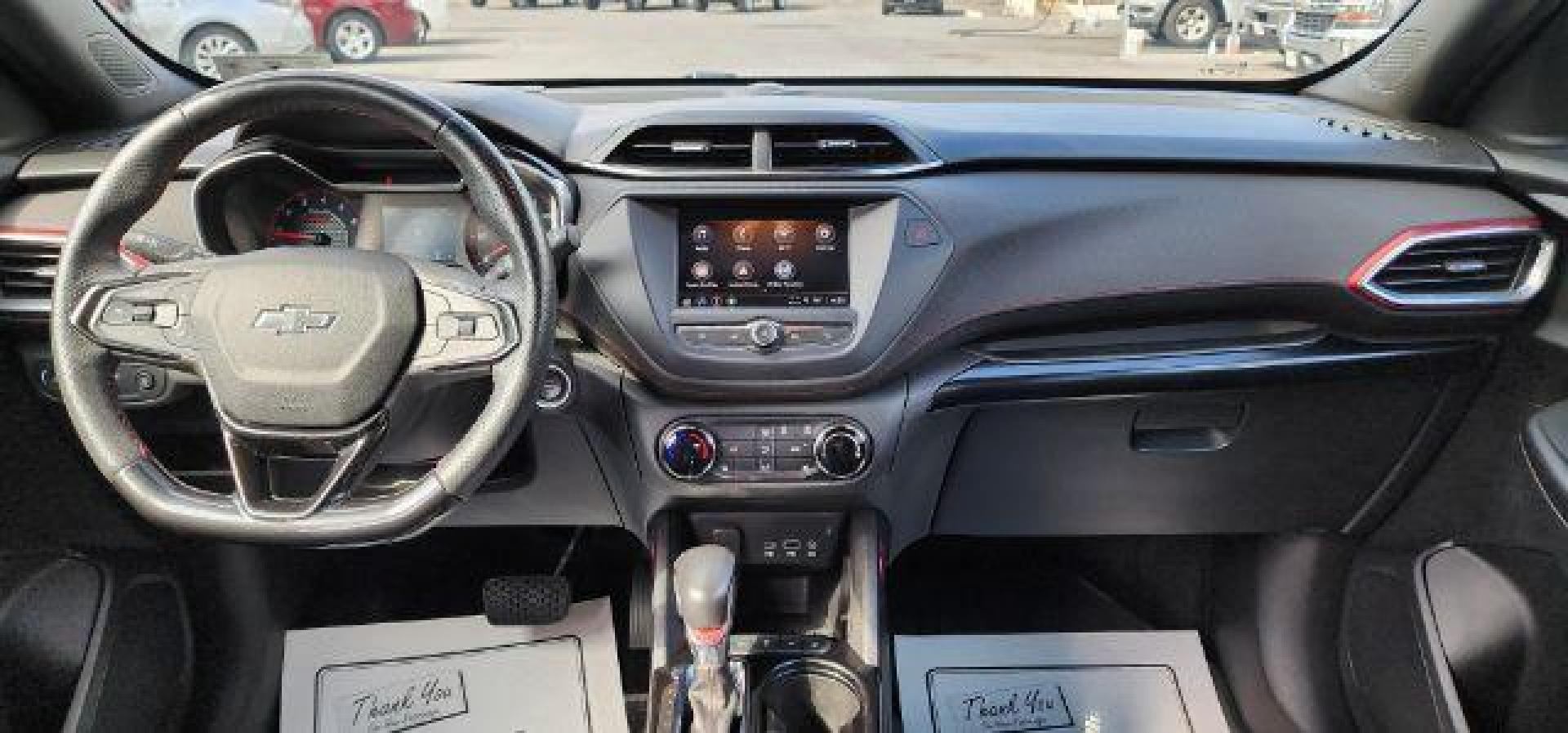 2022 BLUE /Jet Black w/Red Accents Chevrolet Trailblazer FWD RS (KL79MTSL7NB) with an 1.3L 4 engine, AT transmission, located at 353 S. Mineral St., Keyser, WV, 26726, (304) 788-7887, 39.436451, -78.981674- Photo#6