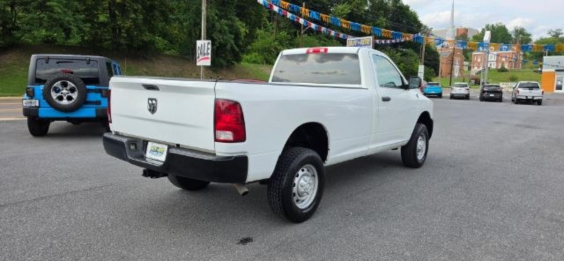 2012 WHITE /Medium Greystone/Dark Slate Ram 2500 ST (3C6LD5AT6CG) with an 5.7L V8 engine, AT transmission, located at 353 S. Mineral St., Keyser, WV, 26726, (304) 788-7887, 39.436451, -78.981674- Photo#10