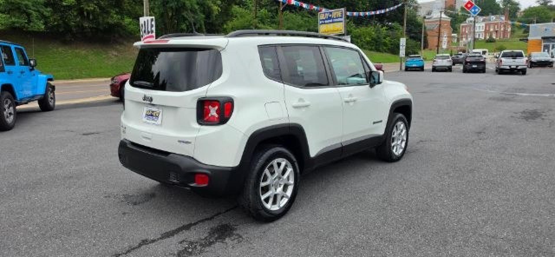 2020 WHITE /Sandstorm/Black Jeep Renegade Latitude 4x4 (ZACNJBBB4LP) with an 2.4L L4 engine, AT transmission, located at 353 S. Mineral St., Keyser, WV, 26726, (304) 788-7887, 39.436451, -78.981674- Photo#11