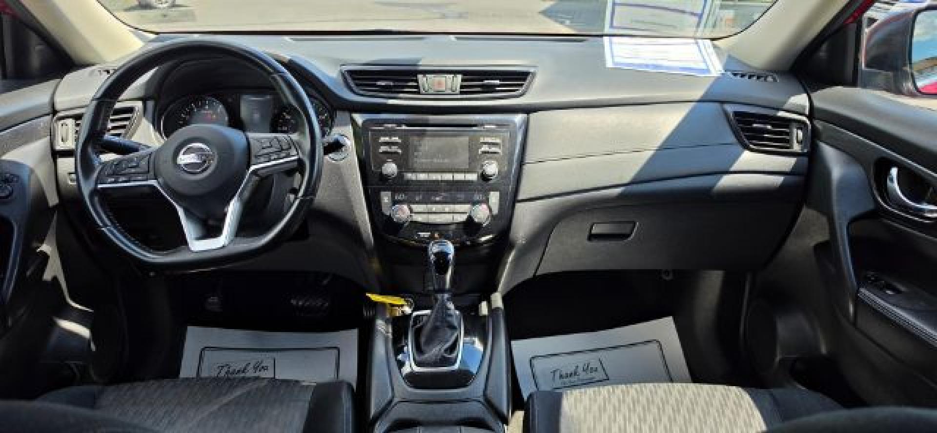 2017 Red /Charcoal, cloth Nissan Rogue SV AWD (JN8AT2MV4HW) with an 2.5L I4 engine, AT transmission, located at 353 S. Mineral St., Keyser, WV, 26726, (304) 788-7887, 39.436451, -78.981674- Photo#6