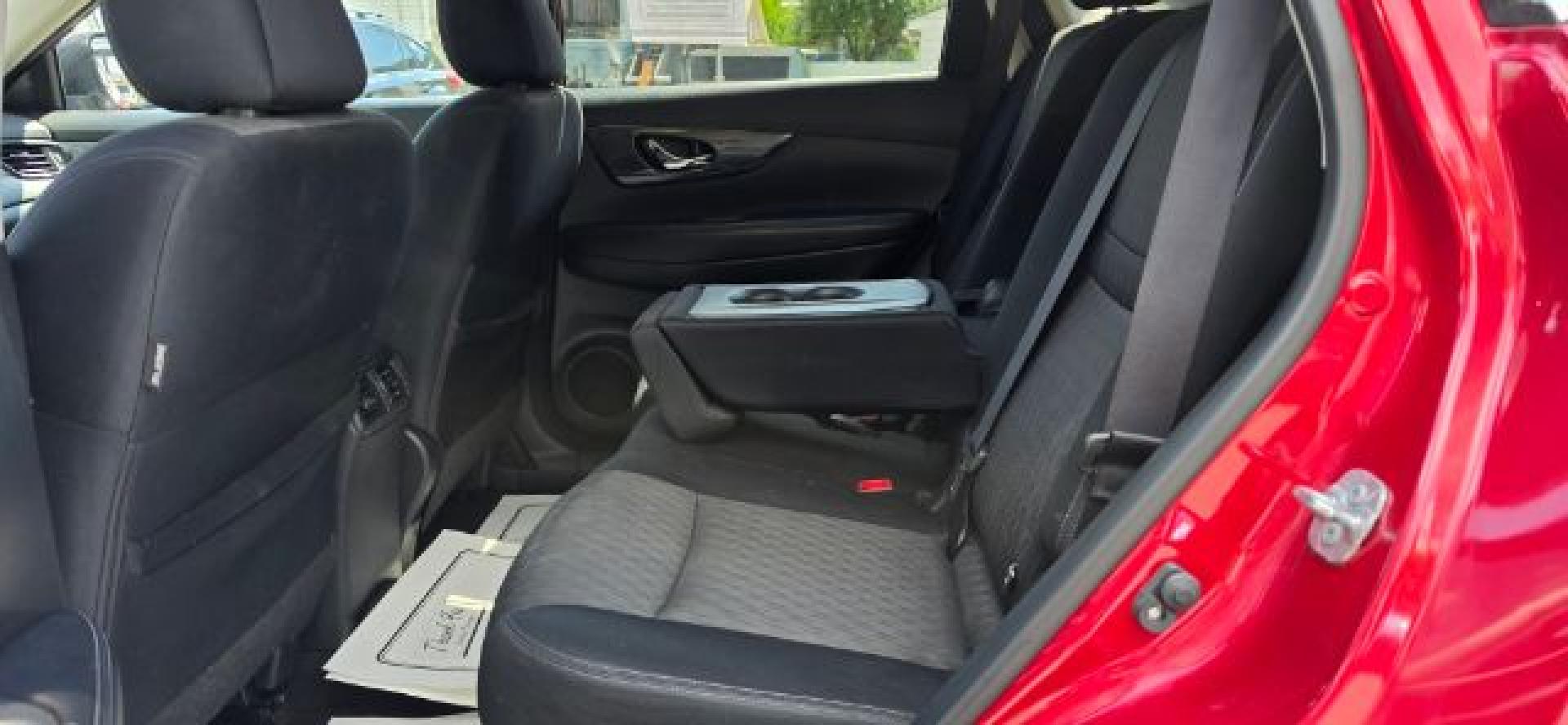 2017 Red /Charcoal, cloth Nissan Rogue SV AWD (JN8AT2MV4HW) with an 2.5L I4 engine, AT transmission, located at 353 S. Mineral St., Keyser, WV, 26726, (304) 788-7887, 39.436451, -78.981674- Photo#7