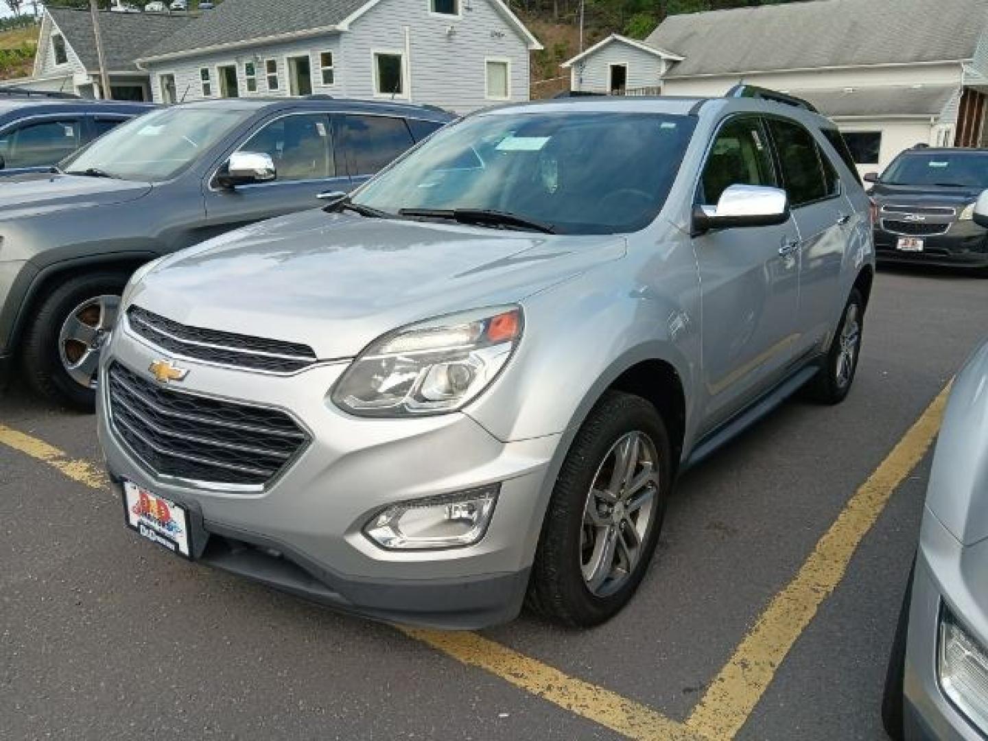 2017 Silver /Jet Black Chevrolet Equinox Premier (2GNFLGEK1H6) with an 2.4L I4 engine, AT transmission, located at 353 S. Mineral St., Keyser, WV, 26726, (304) 788-7887, 39.436451, -78.981674- Photo#0