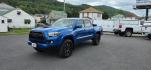 2017 BLUE /Cement Gray Toyota Tacoma TRD Sport (5TFCZ5AN3HX) with an 3.5L V-6 port/direct injection engine, 6 Speed transmission, located at 353 S. Mineral St., Keyser, WV, 26726, (304) 788-7887, 39.436451, -78.981674- Photo#2
