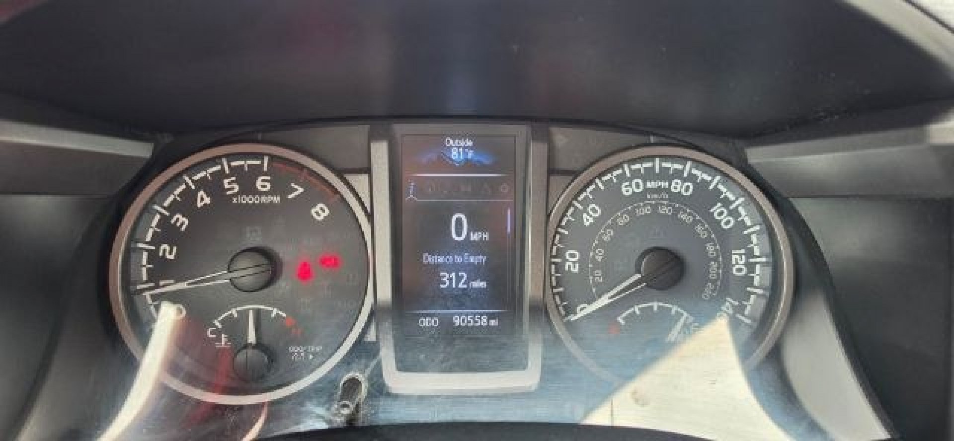 2017 BLUE /Cement Gray Toyota Tacoma TRD Sport (5TFCZ5AN3HX) with an 3.5L V-6 port/direct injection engine, 6 Speed transmission, located at 353 S. Mineral St., Keyser, WV, 26726, (304) 788-7887, 39.436451, -78.981674- Photo#5