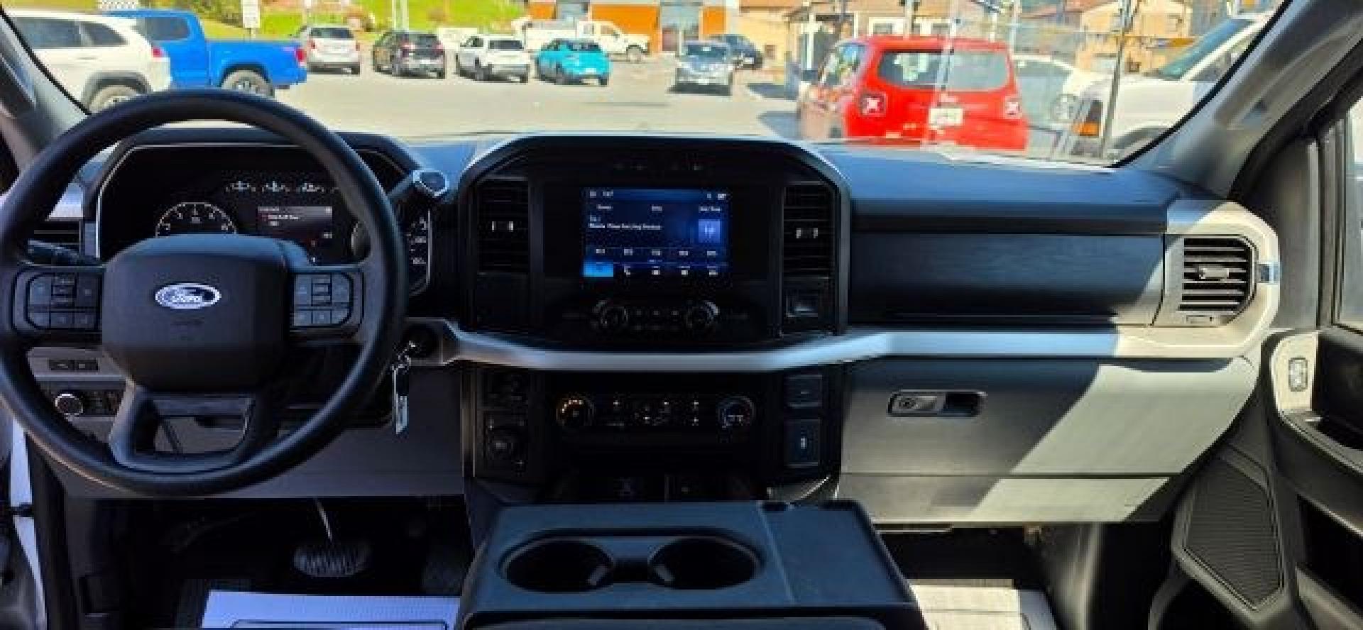 2021 WHITE /Black/Medium Dark Slate Ford F-150 XL (1FTFX1E57MK) with an 5.0L V8 engine, AT transmission, located at 353 S. Mineral St., Keyser, WV, 26726, (304) 788-7887, 39.436451, -78.981674- Photo#6