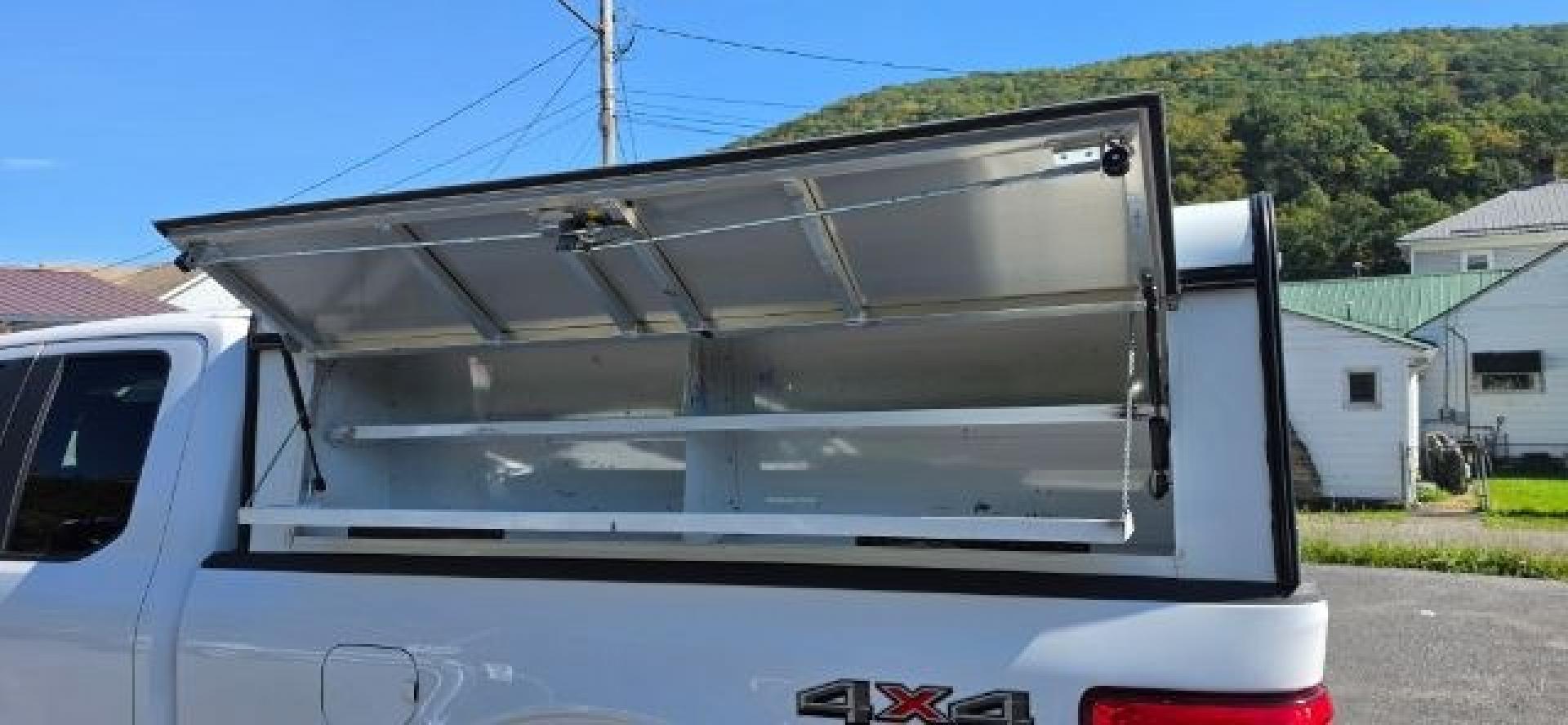 2021 WHITE /Black/Medium Dark Slate Ford F-150 XL (1FTFX1E57MK) with an 5.0L V8 engine, AT transmission, located at 353 S. Mineral St., Keyser, WV, 26726, (304) 788-7887, 39.436451, -78.981674- Photo#9