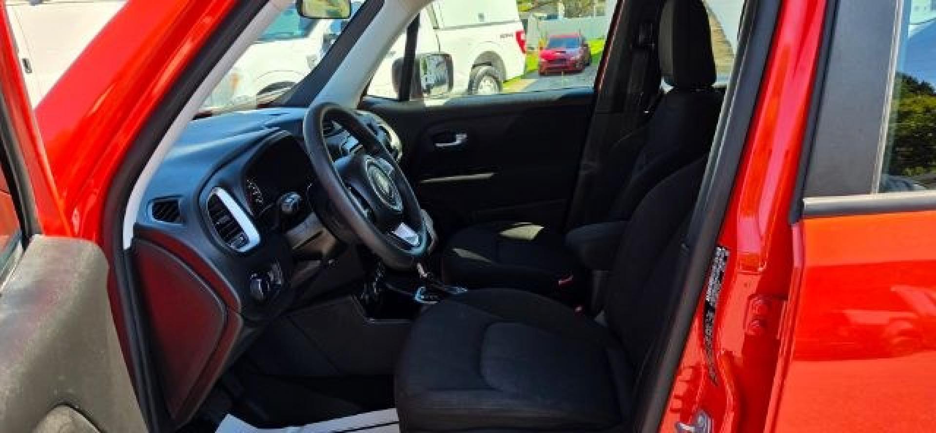 2018 ORANGE /Black Jeep Renegade Sport 4x4 (ZACCJBAB0JP) with an 2.4L L4 engine, AT transmission, located at 353 S. Mineral St., Keyser, WV, 26726, (304) 788-7887, 39.436451, -78.981674- Photo#4