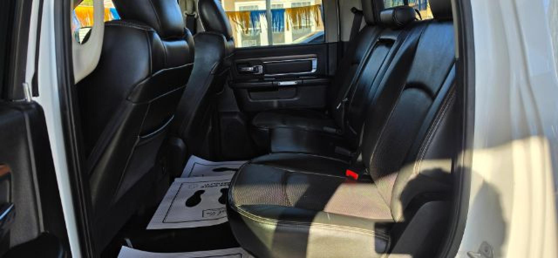 2014 WHITE /Black Ram 1500 Laramie (1C6RR7VT1ES) with an 5.7 V8 HEMI engine, AT transmission, located at 353 S. Mineral St., Keyser, WV, 26726, (304) 788-7887, 39.436451, -78.981674- Photo#7