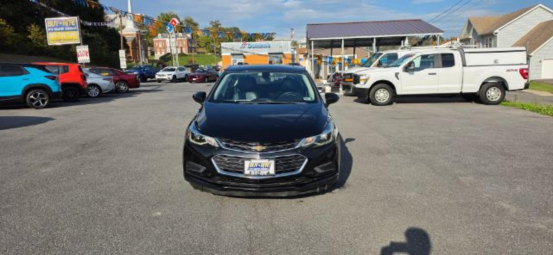 2017 BLACK /Jet Black Chevrolet Cruze Premier Auto (3G1BF6SM7HS) with an 1.4L 4L engine, AT transmission, located at 353 S. Mineral St., Keyser, WV, 26726, (304) 788-7887, 39.436451, -78.981674- Photo#1
