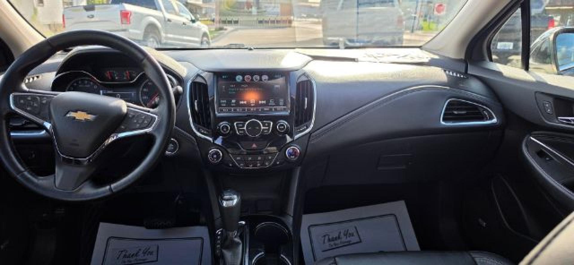 2017 BLACK /Jet Black Chevrolet Cruze Premier Auto (3G1BF6SM7HS) with an 1.4L 4L engine, AT transmission, located at 353 S. Mineral St., Keyser, WV, 26726, (304) 788-7887, 39.436451, -78.981674- Photo#6