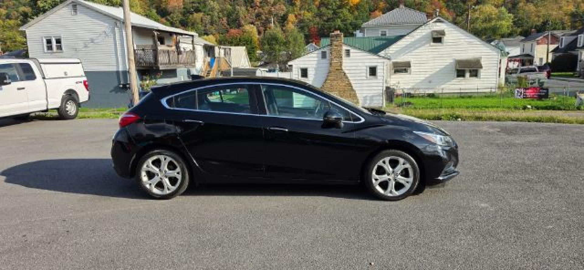 2017 BLACK /Jet Black Chevrolet Cruze Premier Auto (3G1BF6SM7HS) with an 1.4L 4L engine, AT transmission, located at 353 S. Mineral St., Keyser, WV, 26726, (304) 788-7887, 39.436451, -78.981674- Photo#12