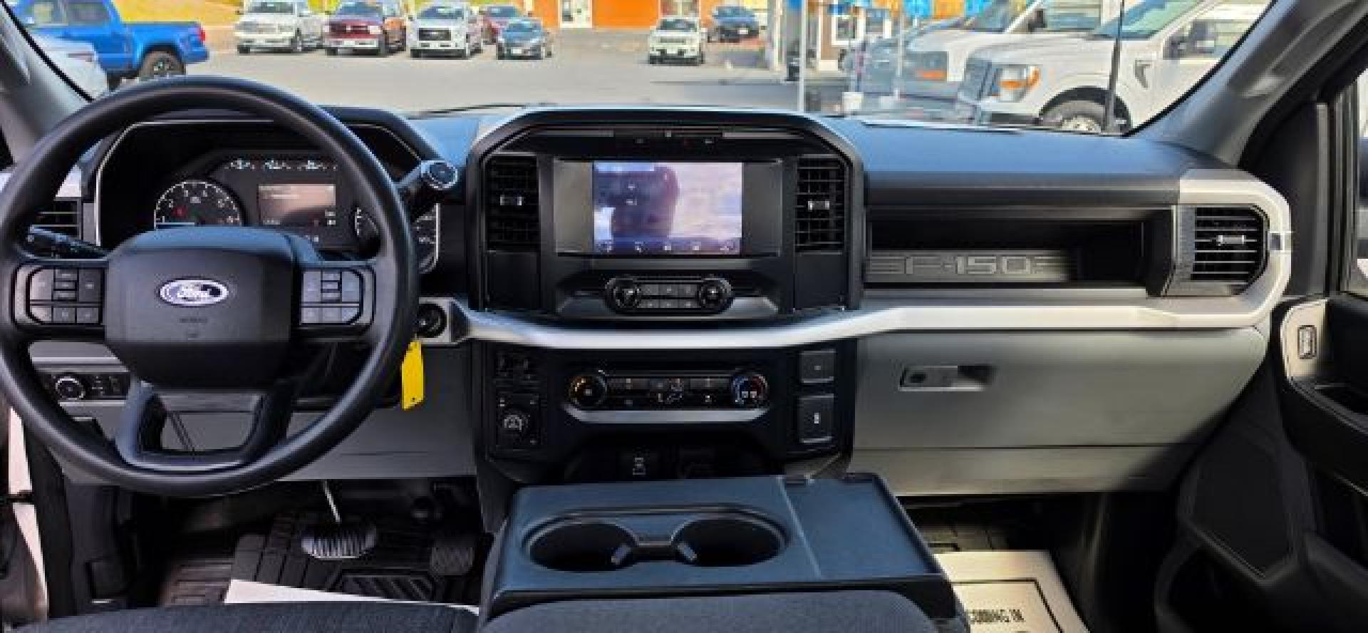 2022 WHITE /Black w/Medium Dark Slate Ford F-150 XL (1FTEX1EP3NK) with an 2.7L V6 engine, AT transmission, located at 353 S. Mineral St., Keyser, WV, 26726, (304) 788-7887, 39.436451, -78.981674- Photo#5
