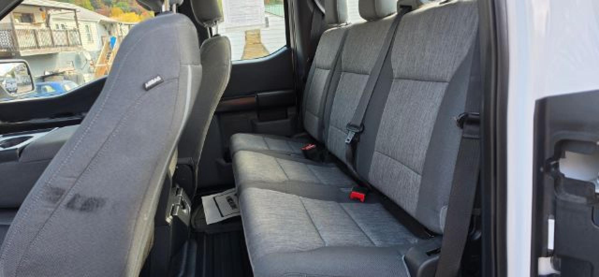 2022 WHITE /Black w/Medium Dark Slate Ford F-150 XL (1FTEX1EP3NK) with an 2.7L V6 engine, AT transmission, located at 353 S. Mineral St., Keyser, WV, 26726, (304) 788-7887, 39.436451, -78.981674- Photo#6