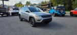 2021 SILVER /Ruby Red/Black Jeep Compass Trailhawk 4x4 (3C4NJDDB1MT) with an 2.4L L4 engine, AT transmission, located at 353 S. Mineral St., Keyser, WV, 26726, (304) 788-7887, 39.436451, -78.981674- Photo#0
