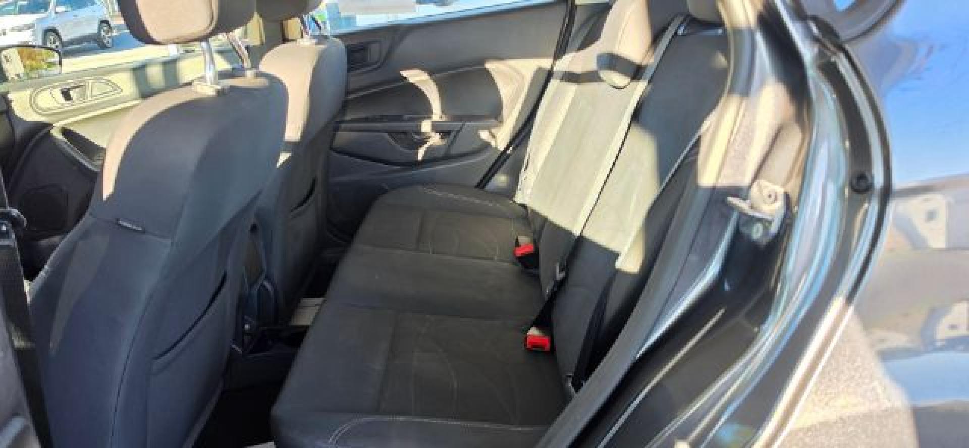 2017 GRAY /Medium Light Stone Ford Fiesta SE (3FADP4EJ0HM) with an 1.6L L4 engine, AT transmission, located at 353 S. Mineral St., Keyser, WV, 26726, (304) 788-7887, 39.436451, -78.981674- Photo#7