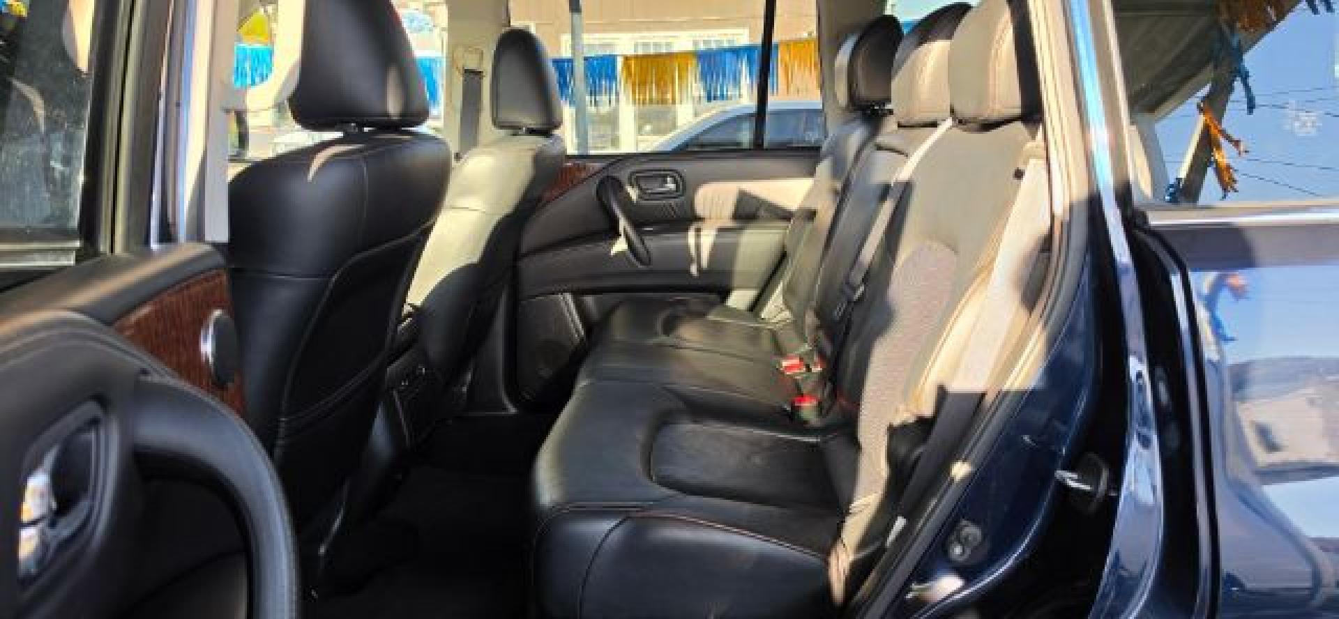 2017 BLUE /Charcoal Nissan Armada SL (JN8AY2NCXH9) with an 5.6l V8 engine, AT transmission, located at 353 S. Mineral St., Keyser, WV, 26726, (304) 788-7887, 39.436451, -78.981674- Photo#7